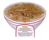 HAUSGEM.​APFELZWIEBELRILLETTES IN 2,​2 KG / SL 