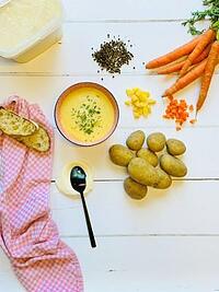 KARTOFFELCREMESUPPE VEGETARISCH 5 KG / EI 