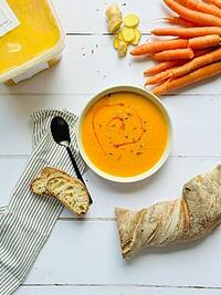 MÖHREN-​INGWERSUPPE VEGETARISCH 5KG / EI 